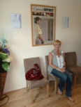 patient sitting in waiting room